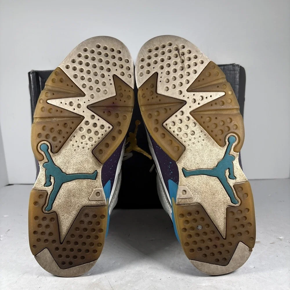 Size‎ 8 Nike Air Jordan Flight Club 91 White Blue Lagoon 555475-105